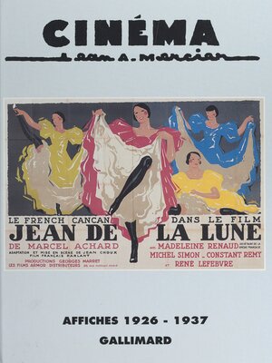 cover image of Cinéma, affiches 1926-1937 (2)